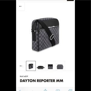 Louis Vuitton Dayton Reporter MM (brand new)